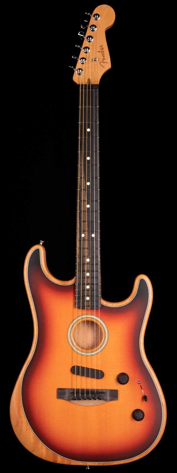 Fender Acoustasonic Stratocaster Acoustic-Electric 3-Color Sunburst