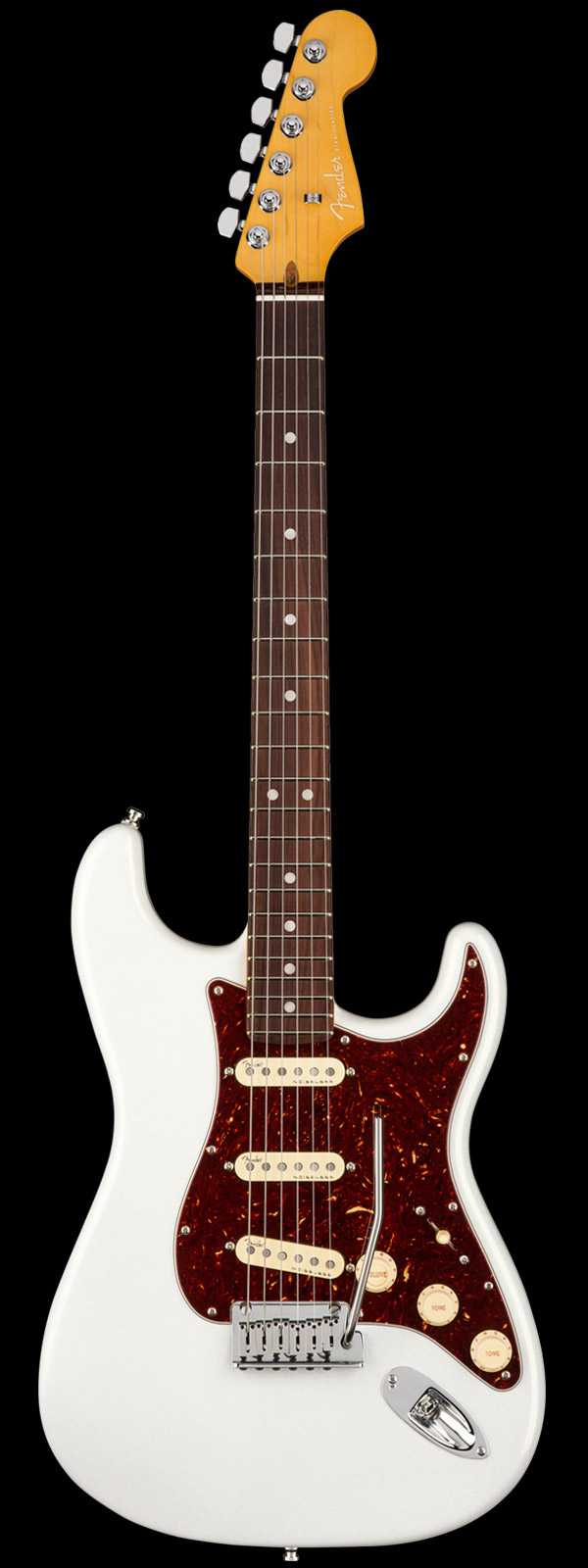 Fender American Ultra Stratocaster Rosewood Board Arctic Pearl