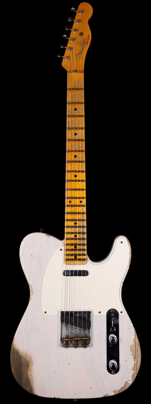 Fender Custom Shop 1952 Telecaster Heavy Relic Big U Aged White Blonde