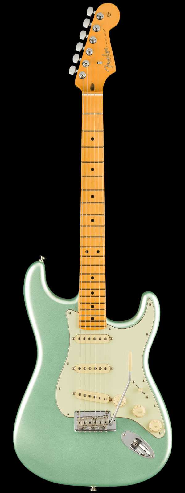 Fender American Professional II Stratocaster Maple Fingerboard Mystic Surf Green 