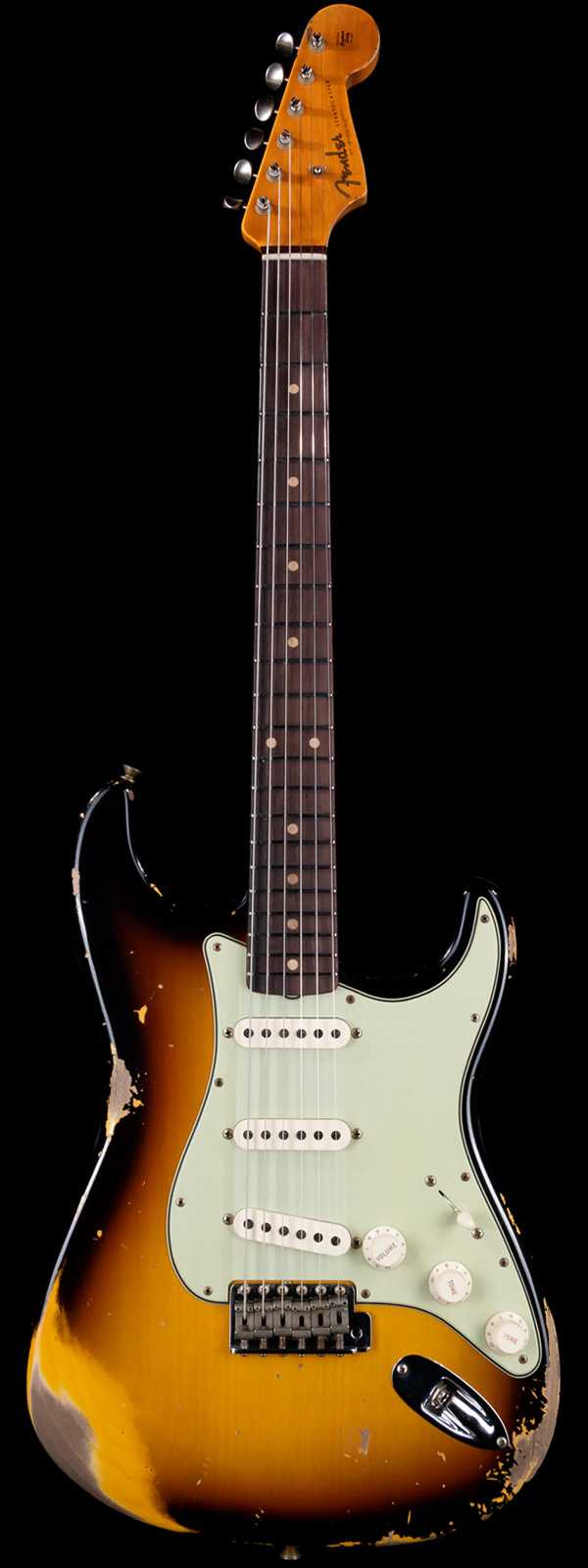 Fender Custom Shop 1961 Stratocaster Heavy Relic 3-Tone Sunburst