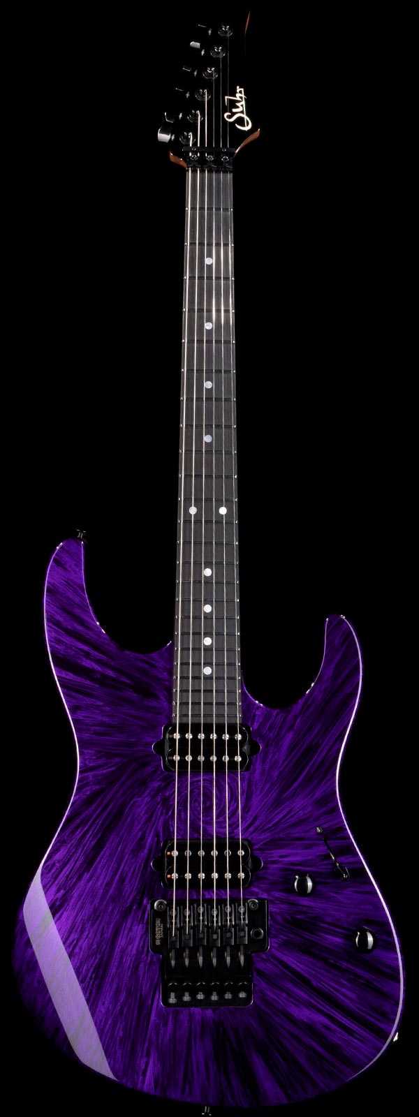 Suhr Custom Modern Basswood Body Ebony Board Purple Nova