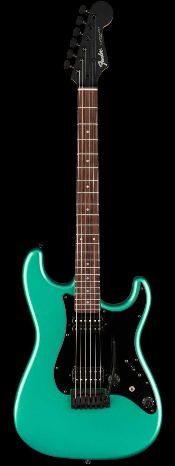 Fender Boxer Series Stratocaster® HH, Rosewood Fingerboard, Sherwood Green Metallic