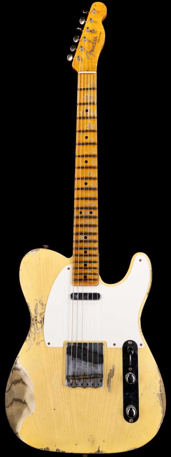 Fender Custom Shop 1952 Telecaster Heavy Relic Faded Nocaster Blonde