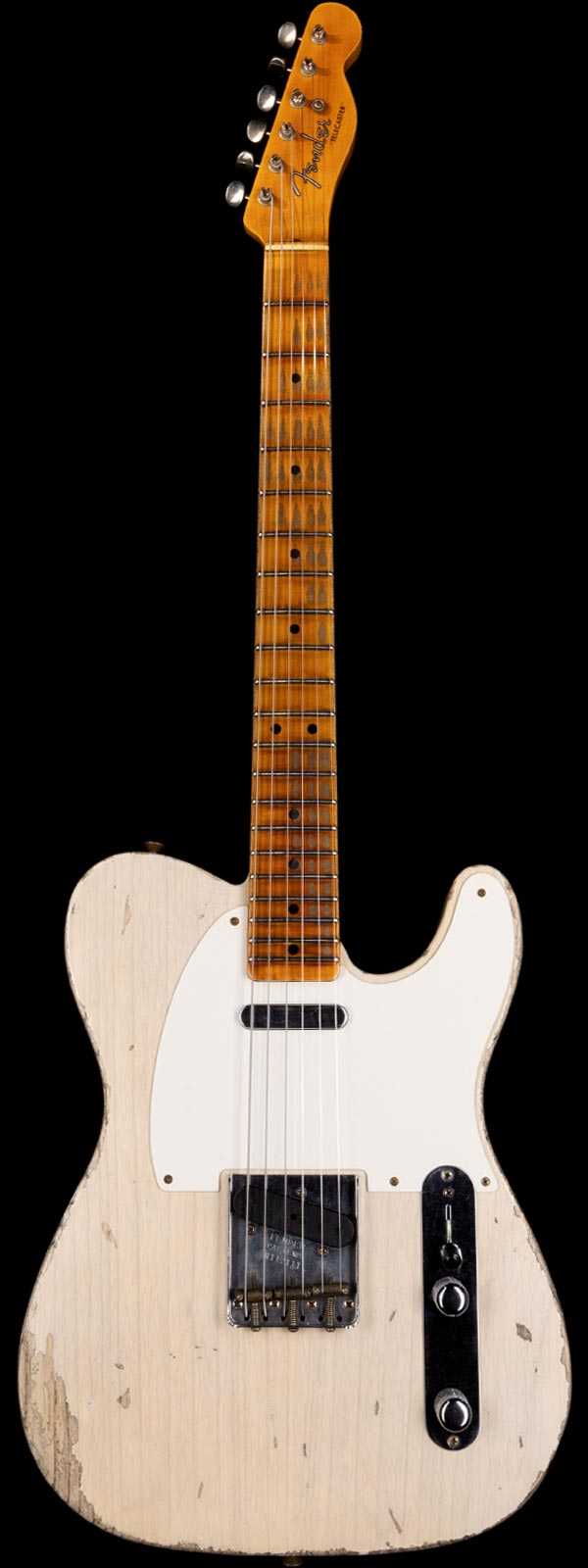 Fender Custom Shop 1952 Telecaster Heavy Relic Streamlined U Aged White Blonde