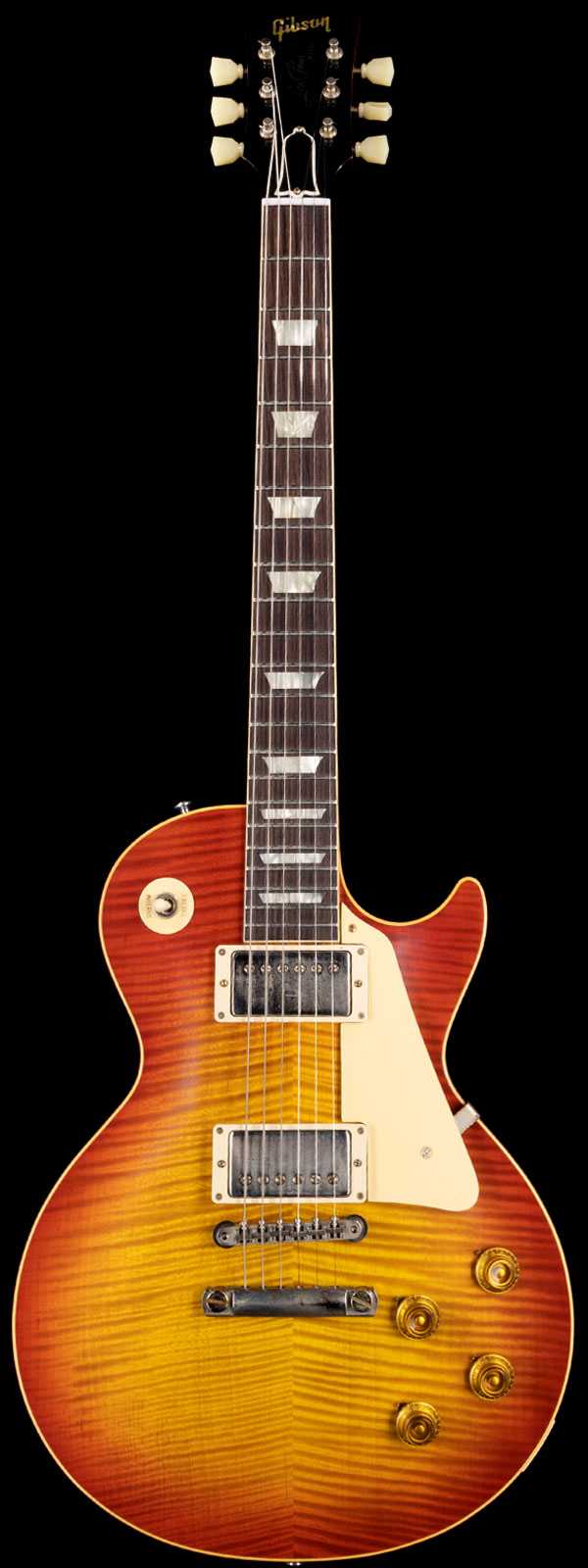 Gibson Custom Shop Made 2 Measure 1959 Reissue Les Paul Standard Washed Cherry Sunburst VOS