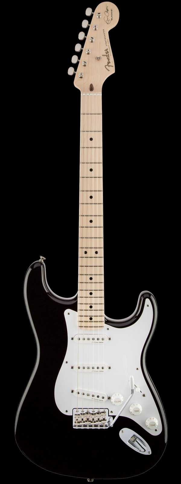 Fender Eric Clapton “Blackie” Stratocaster Maple Fingerboard Black