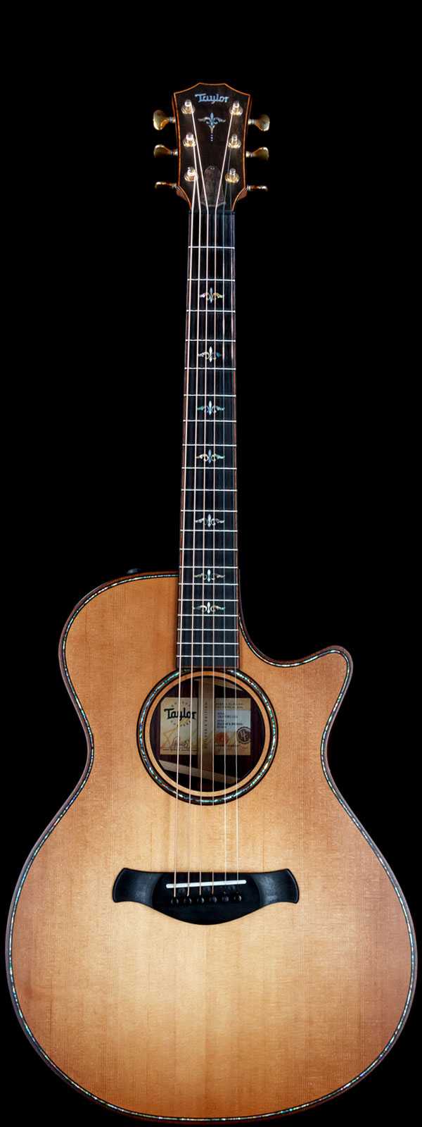 Taylor Builder’s Edition 912ce Acoustic-Electric Lutz Spruce Top Indian Rosewood Body Wild Honey Burst