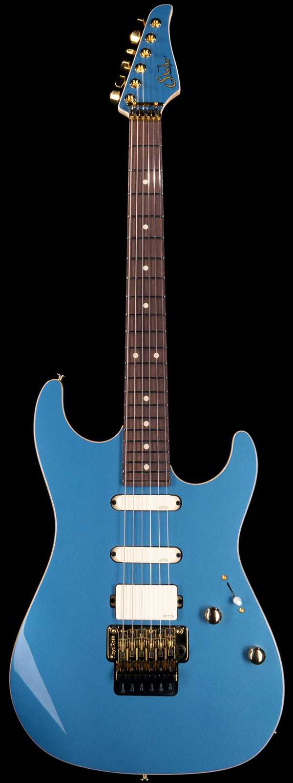 Suhr Standard Legacy Limited Edition African Okoume Body Maple Top Pelham Blue