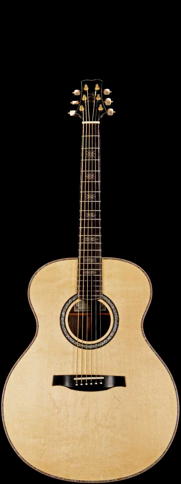 PRS Collection 104 Collection Grand Acoustic-Electric European 4A Spruce Top African Blackwood Board USED