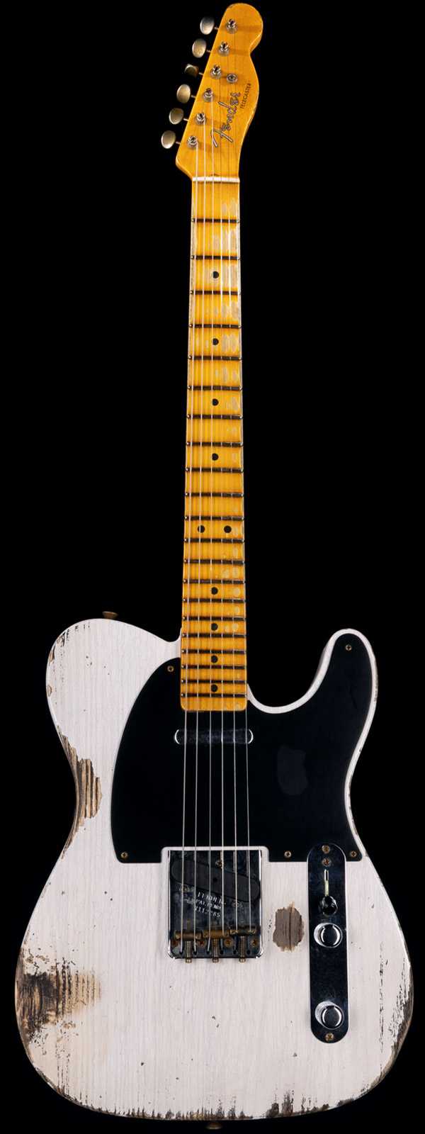 Fender Custom Shop 1952 Telecaster Heavy Relic Streamlined U Neck White Blonde