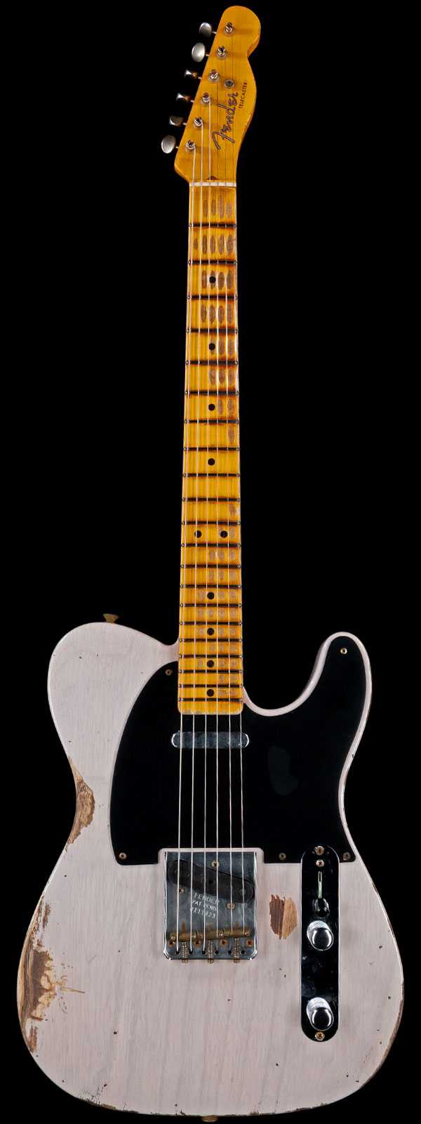 Fender Custom Shop 1952 Telecaster Heavy Relic Maple Neck Dirty White Blonde