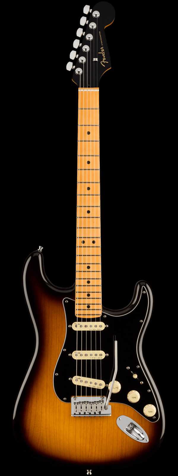 Fender American Ultra Luxe Stratocaster with Maple Fretboard 2-Color Sunburst