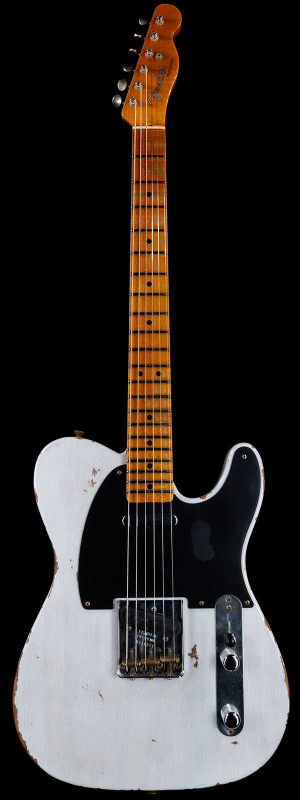 Fender Custom Shop 1952 Telecaster Heavy Relic Streamlined U Neck White Blonde