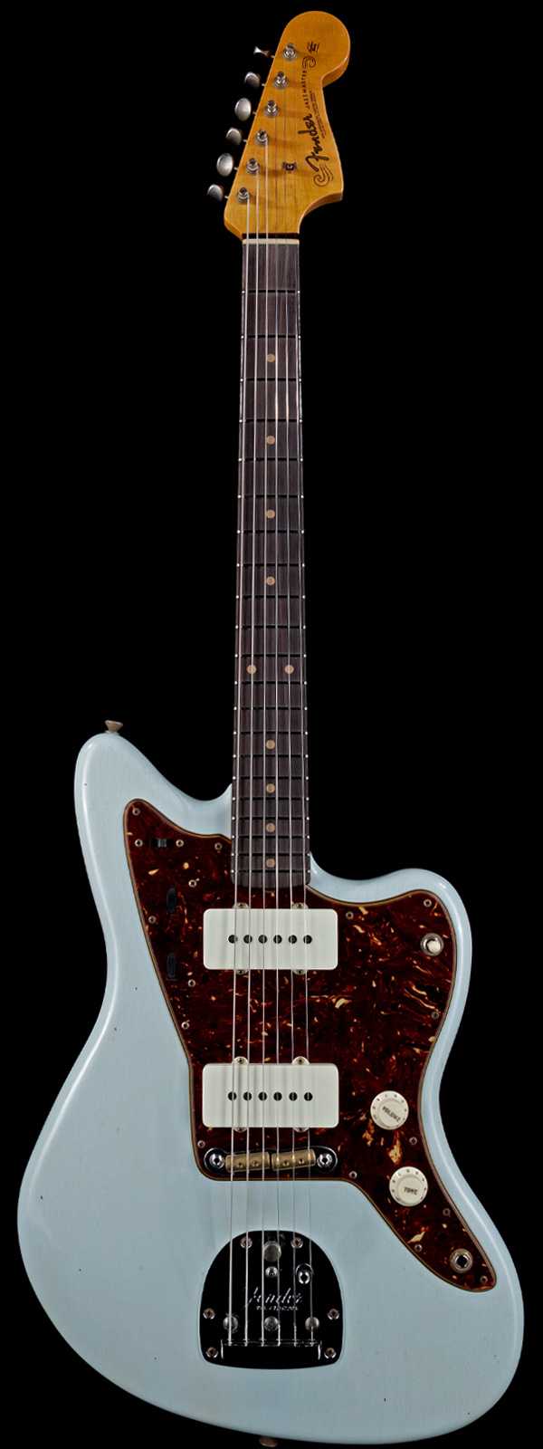 Fender Custom Shop 1962 Jazzmaster Journeyman Relic Super Faded Sonic ...