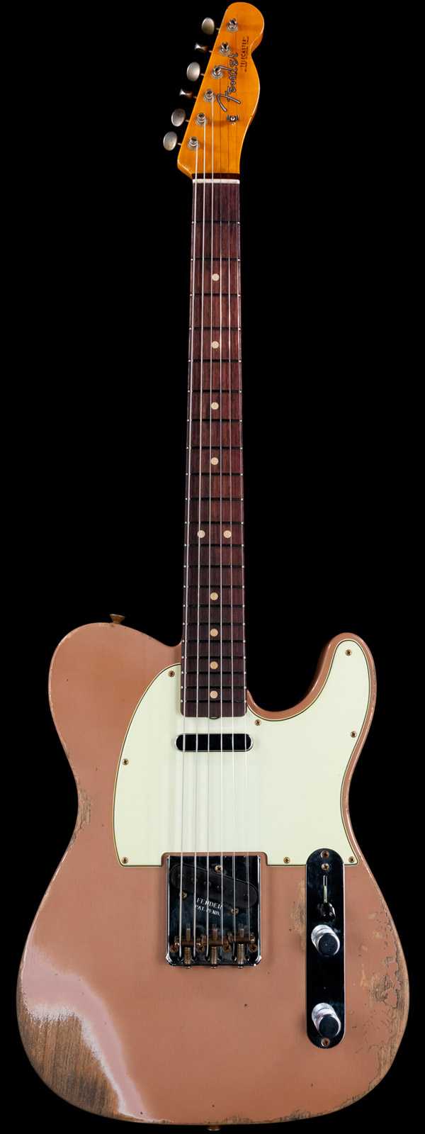 Fender Custom Shop 1963 Telecaster Heavy Relic Dirty Shell Pink