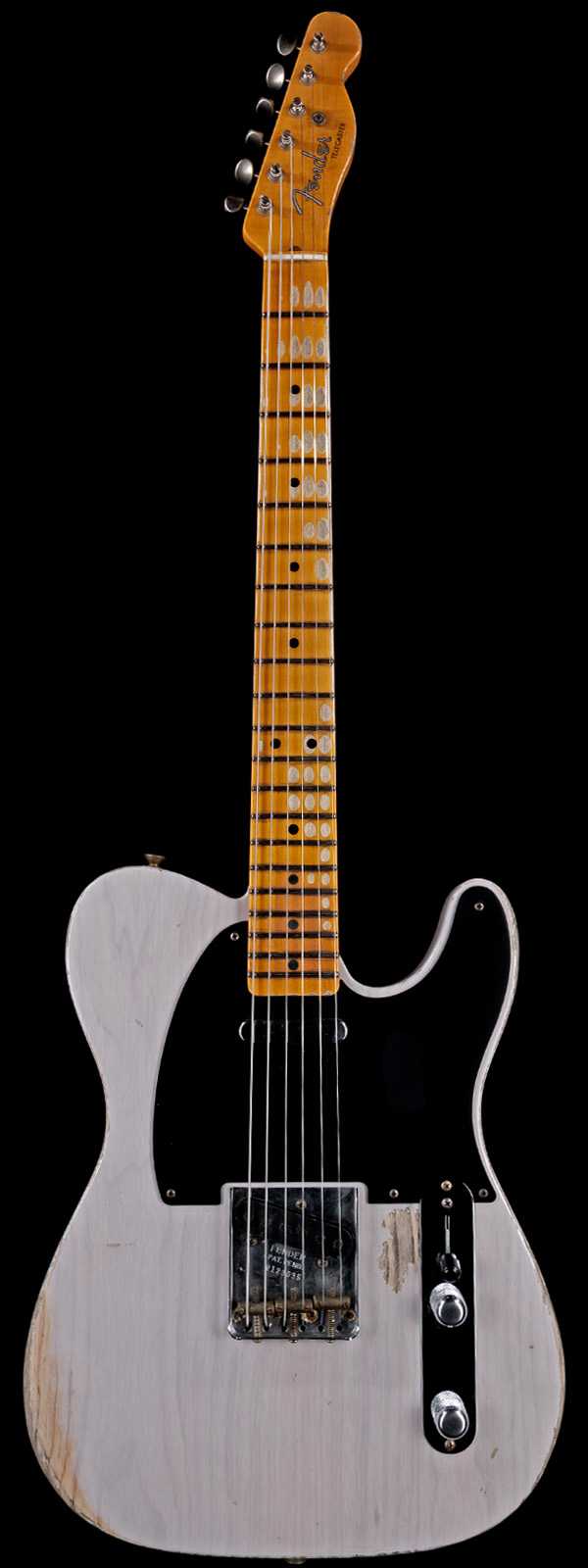 Fender Custom Shop 1952 Telecaster Heavy Relic Big U Dirty White Blonde