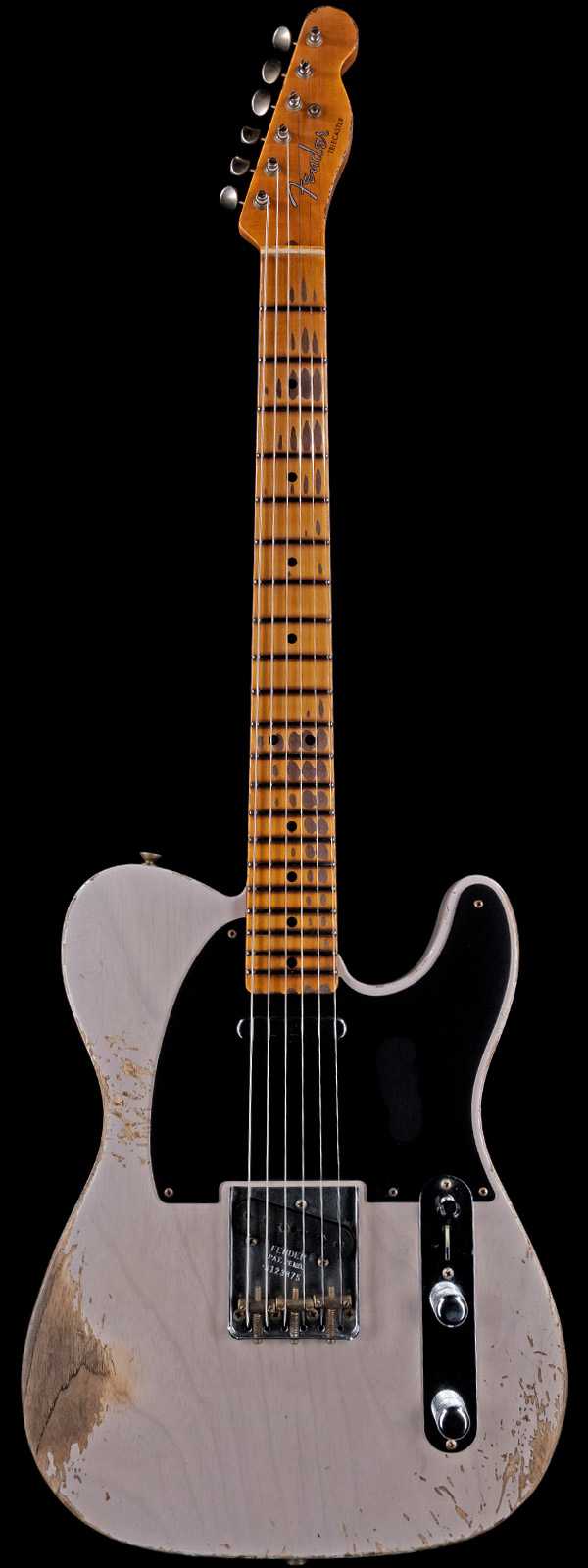 Fender Custom Shop 1952 Telecaster Heavy Relic Streamlined U Dirty White Blonde