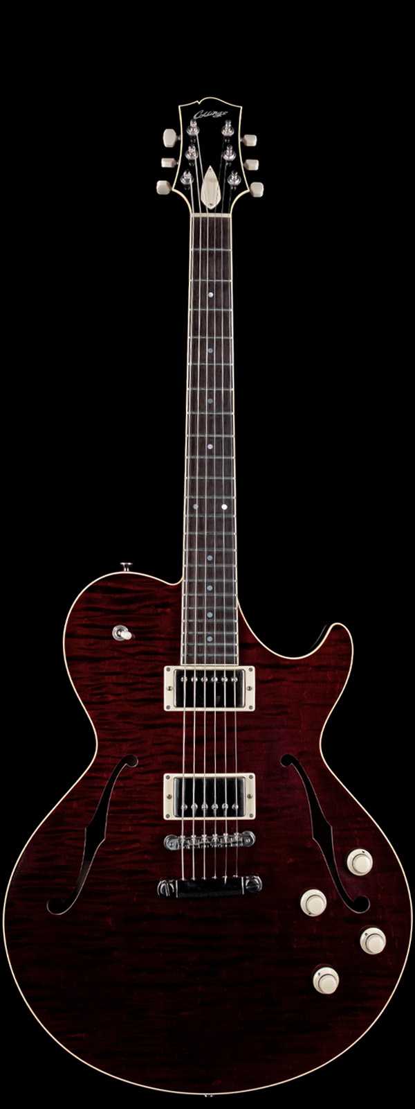 Collings 2018 Custom Build SoCo 16 LC Deluxe Wine Red Wild Flame