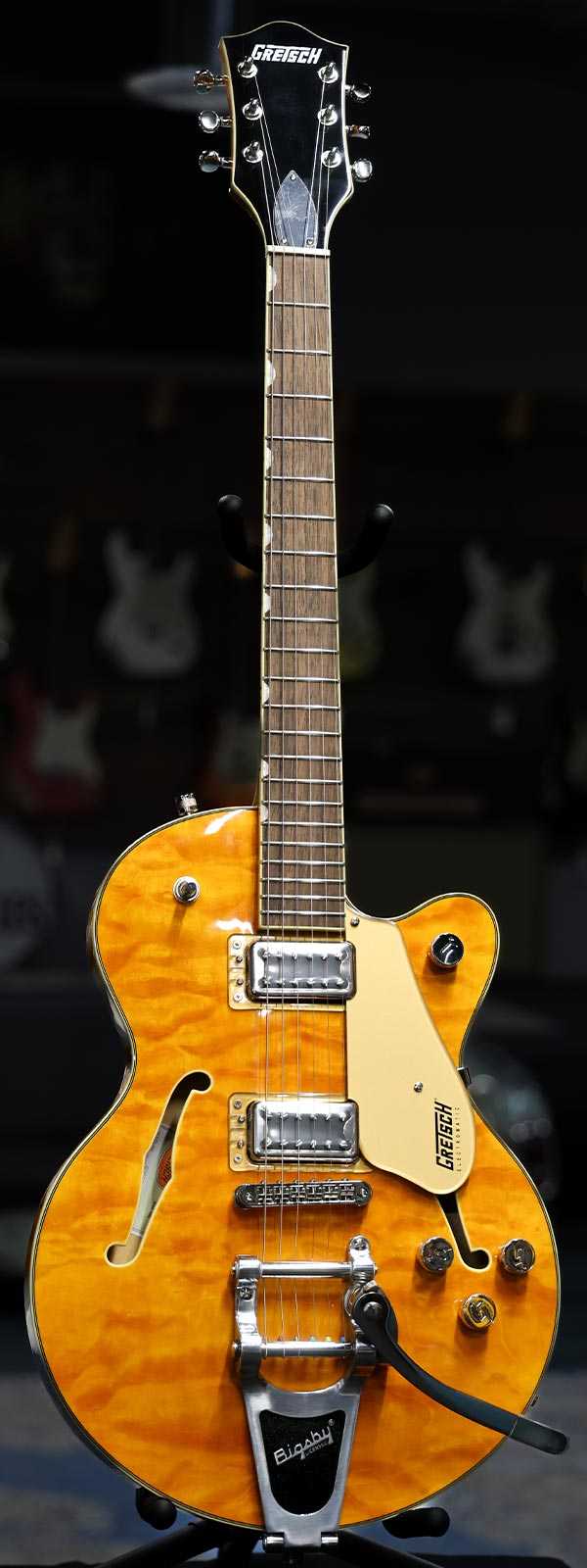 Gretsch G5655T-QM Electromatic Center Block Jr Single-Cut Quilted Maple with Bigsby Speyside