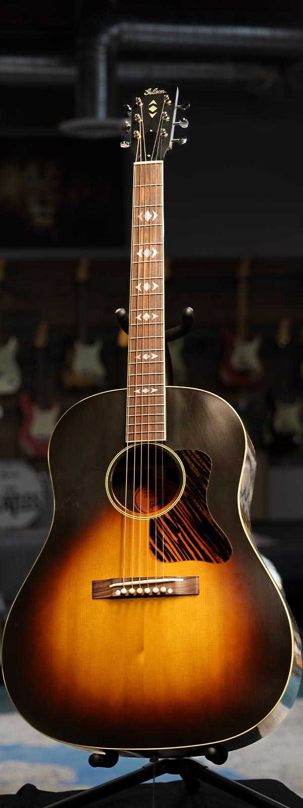 Gibson Custom 1936 Advanced Jumbo Reissue Vintage Sunburst