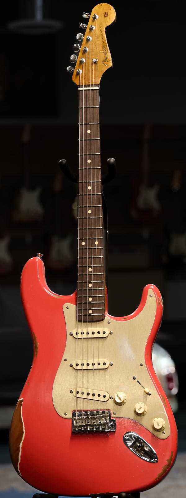 Fender Custom Shop 1960 Roasted Relic Stratocaster Fiesta Red CZ567447