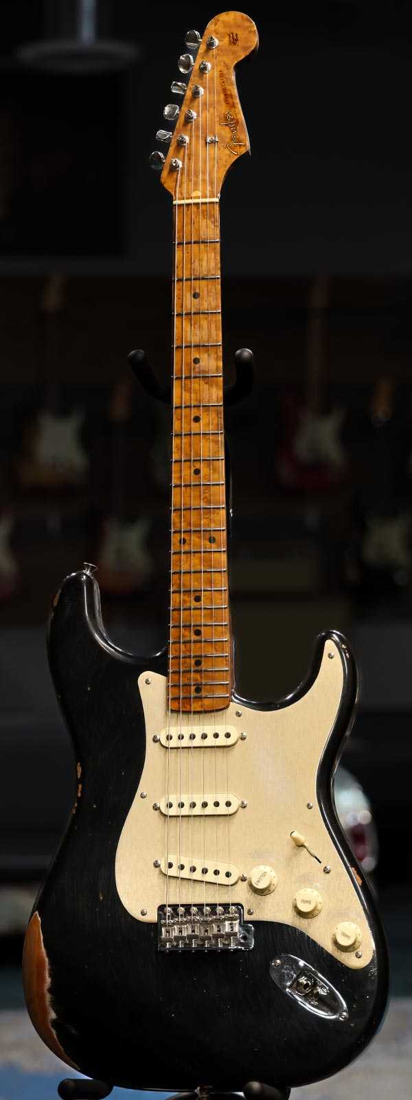 Fender Custom Shop 1956 Roasted Relic Stratocaster Black CZ567750