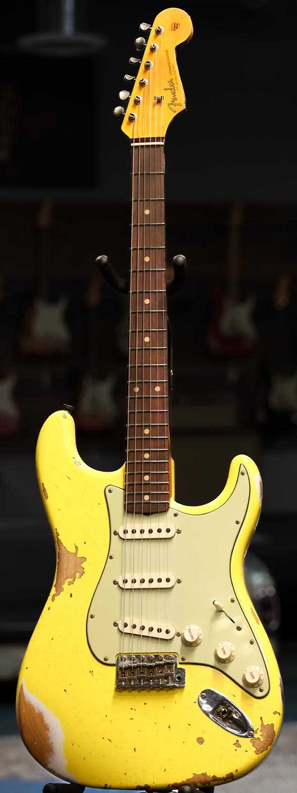 Fender Custom Shop 1961 Heavy Relic Stratocaster Graffiti Yellow R117763
