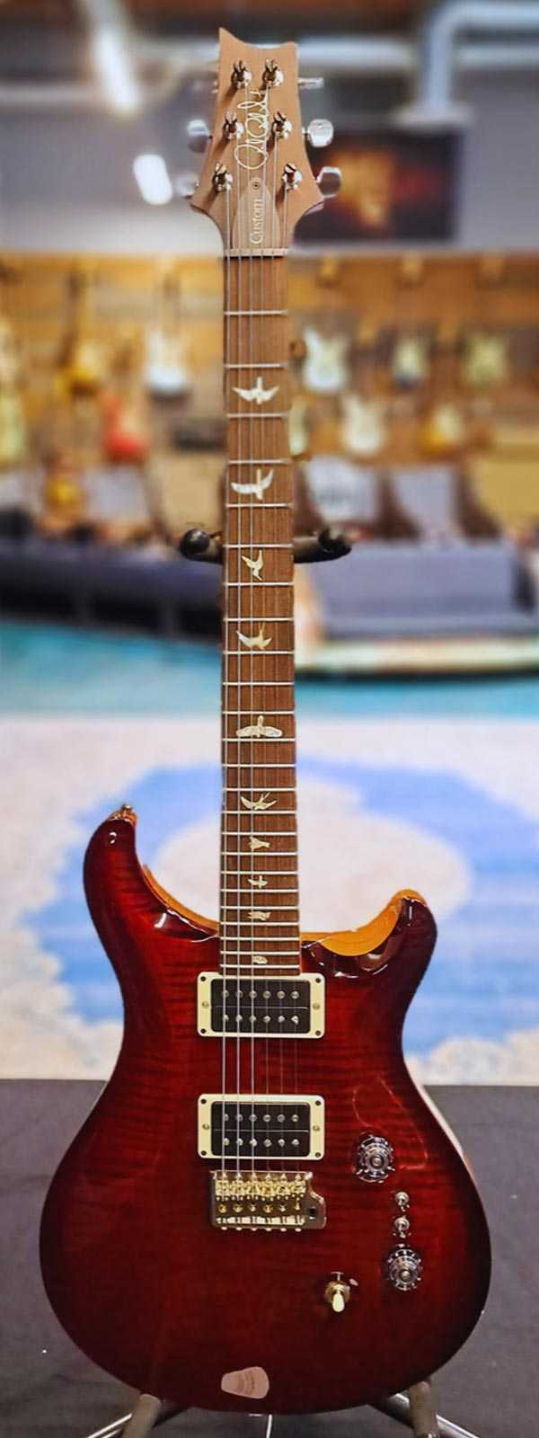 PRS Wood Library Custom 24-08 Red Tiger 0348378