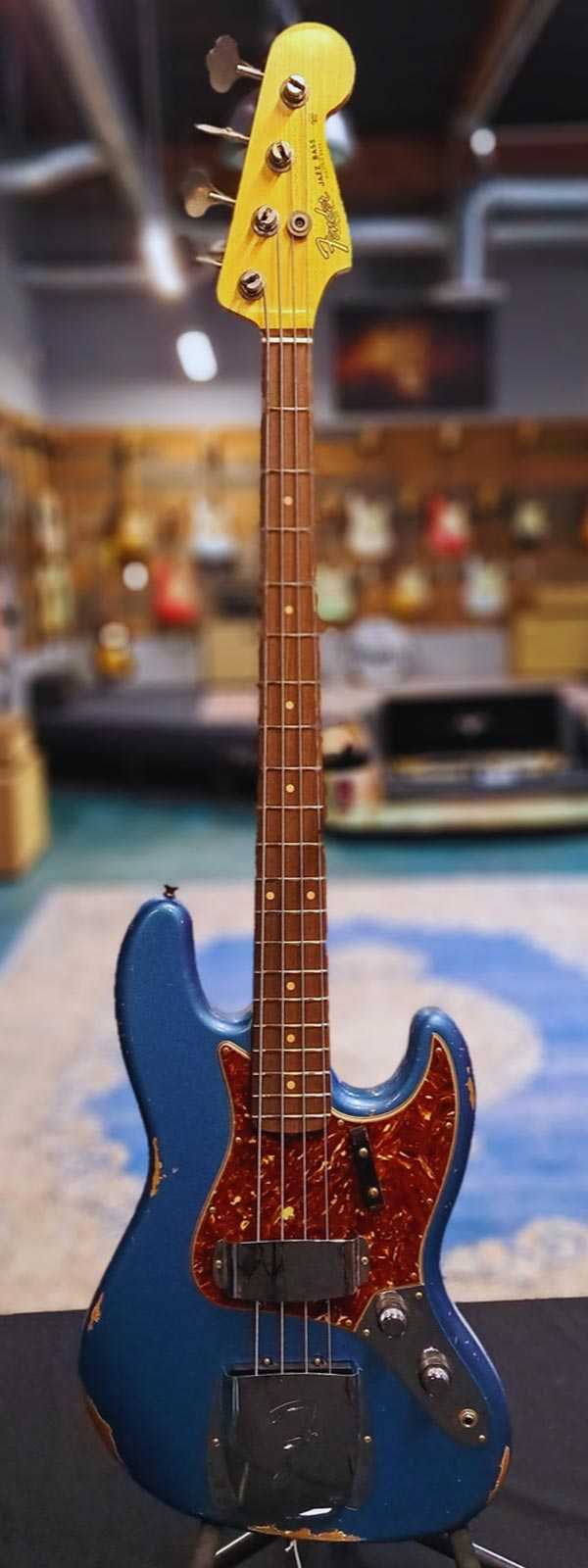 Fender Custom Shop LTD 60 Jazz Bass Aged Lake Placid Blue CZ569903