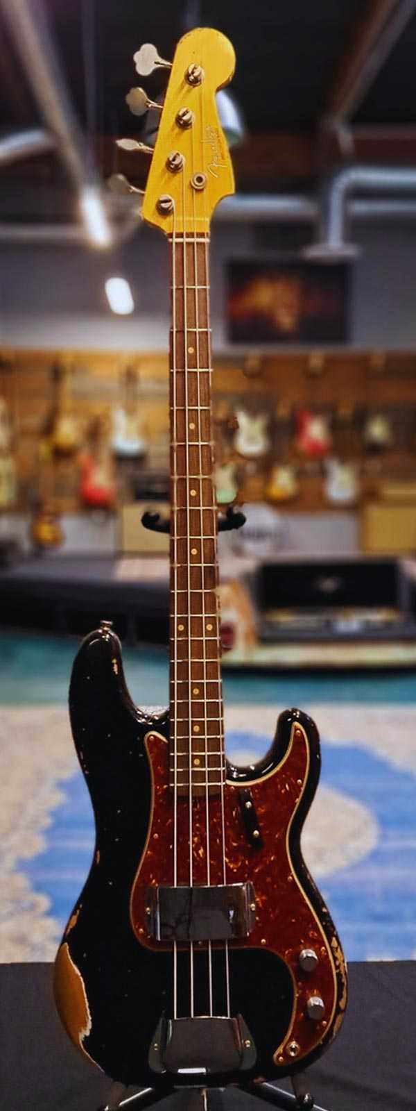Fender Custom Shop LTD 60 Precision Bass Aged Black CZ570327