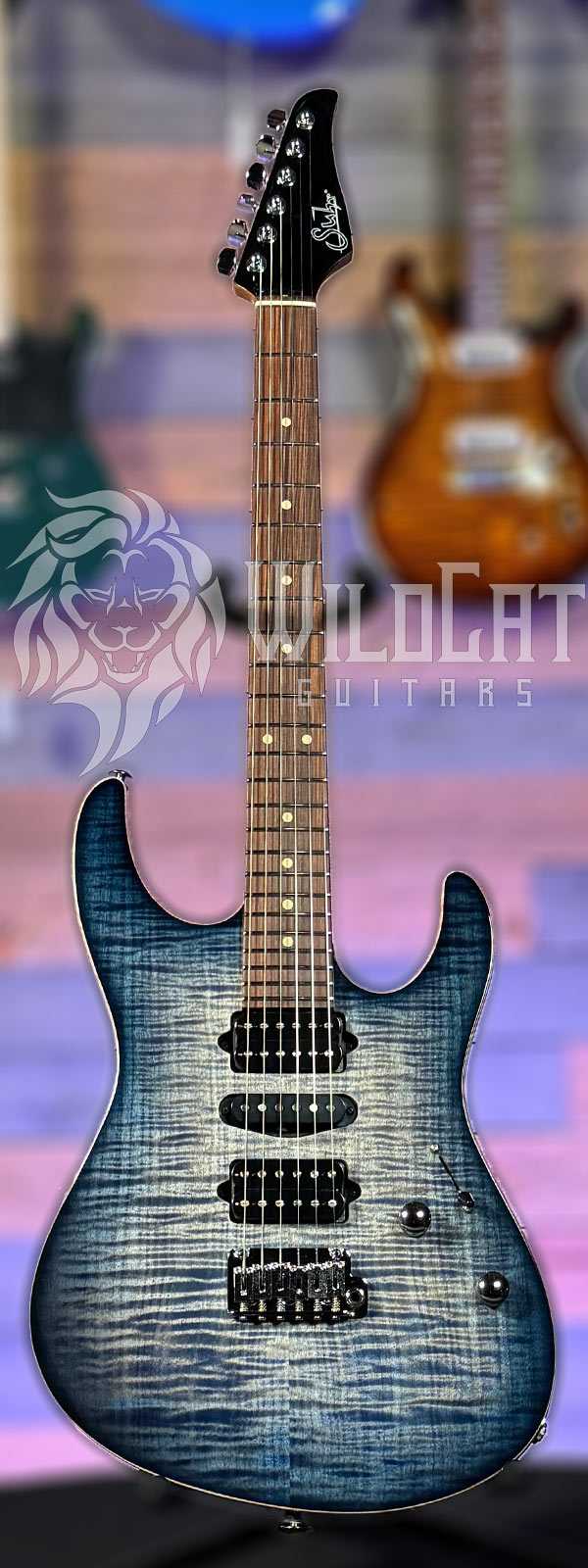 Suhr Modern Plus Faded Trans Whale Blue 73697