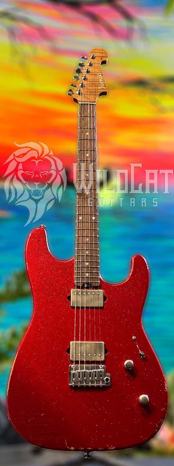 Iconic Solana EVO Candy Apple Red Sparkle 0450 (MSRP $4299.00)