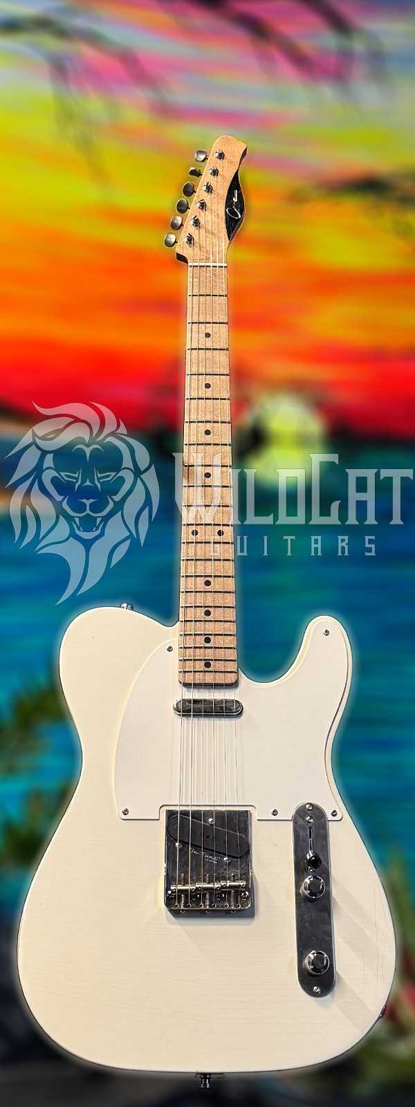 John Cruz Custom Guitar Crossville TL Time Capsule Olympic White JC02700523 (MSRP $7916.00)