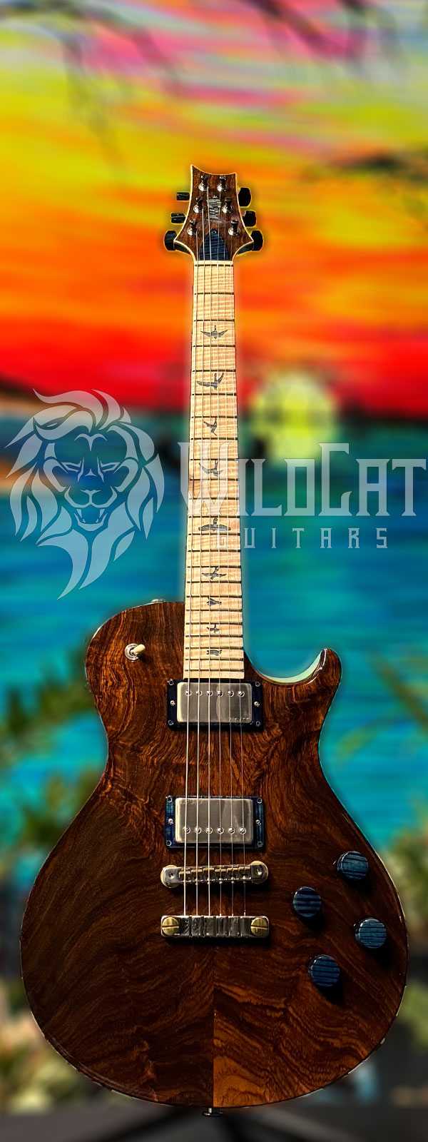 PRS Private Stock 10276 SC594 Natural Top/Turquoise Ash Back 359906