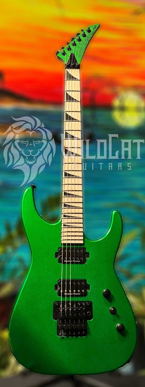 Jackson Custom Shop DK2H FRT Candy Green XN17623