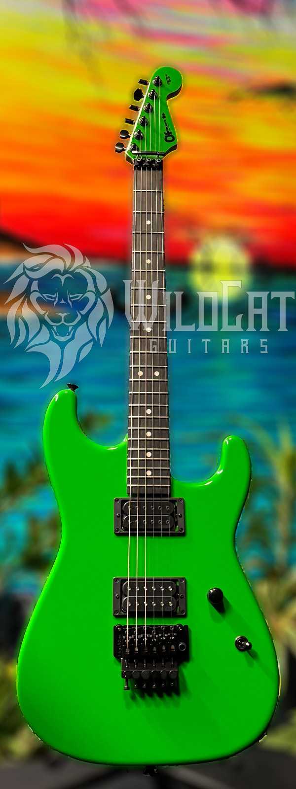 Charvel Custom Shop San Dimas HH Slime Green C15453