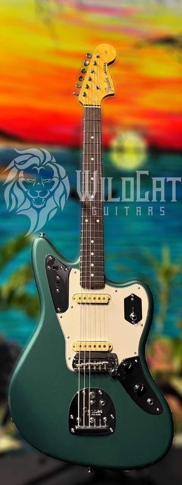 Fender Custom Shop 1963 Jaguar Johnny Marr-STYLE NOS Sherwood Green Metallic R134207