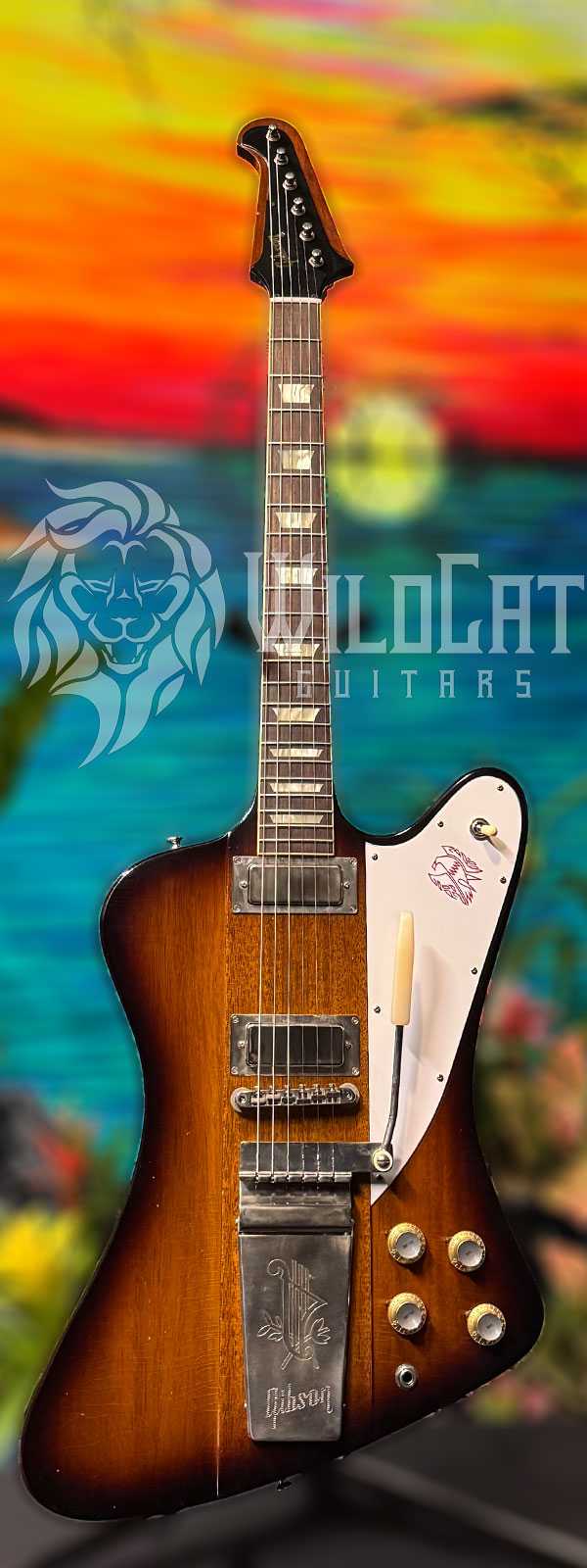 Gibson Custom ‘63 Firebird V Murphy Lab Medium Light Aged Maestro Vibrola Vintage Sunburst 303413