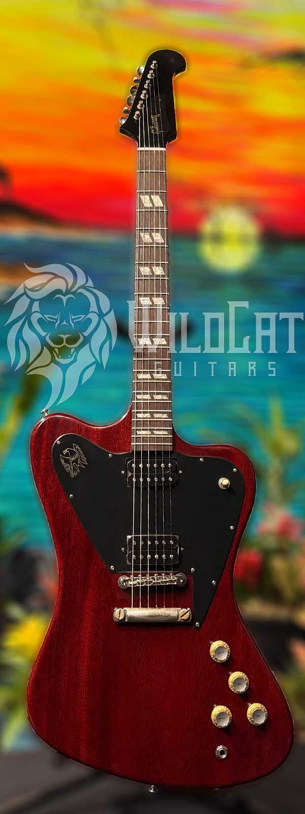 Gibson Custom Made 2 Measure 1965 Firebird Non-Reverse VOS Viking Red 400555