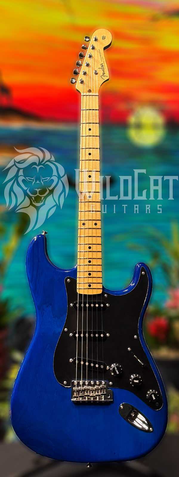 Fender Custom Shop 1954 LTD 70th Strat NOS Sapphire Blue Trans LXX0730