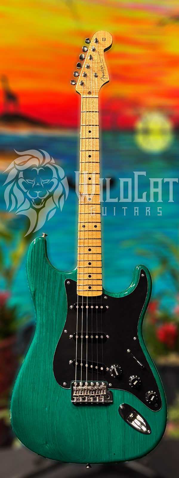 Fender Custom Shop 1954 LTD 70th Strat NOS Teal Green Trans LXX0601