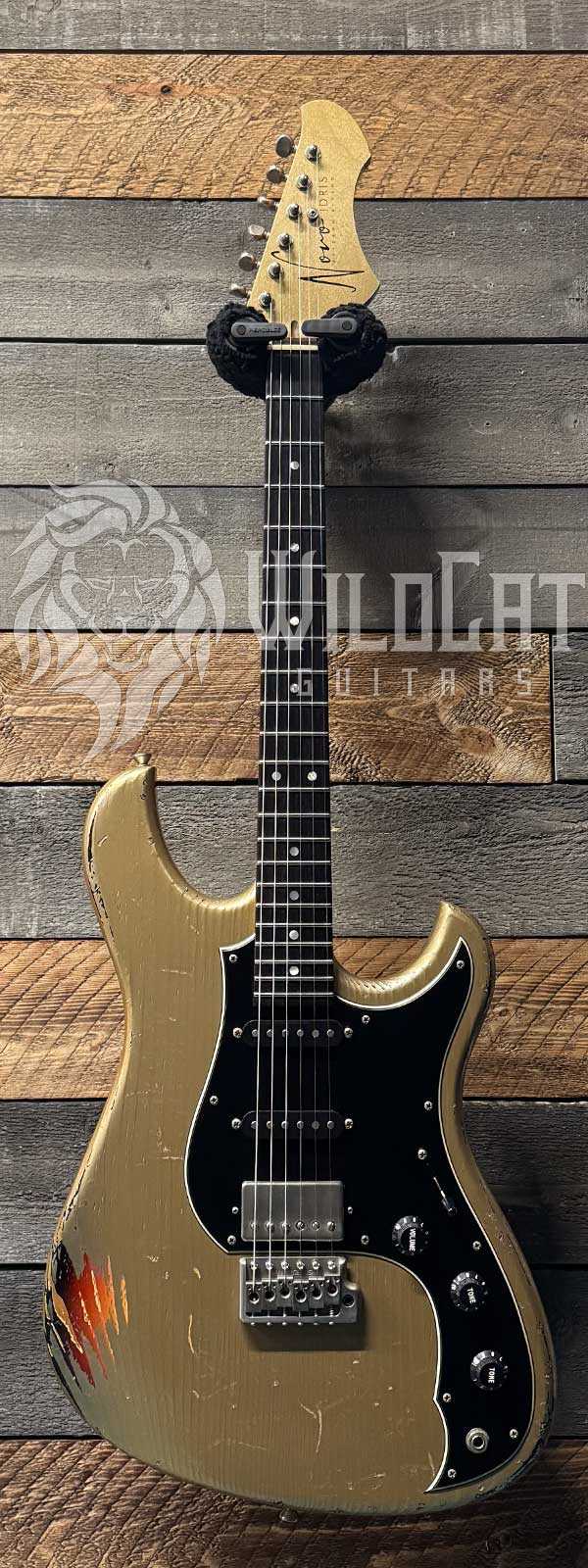 Novo Idris Custom HSS Shoreline Gold over 3-Tone Burst 25277