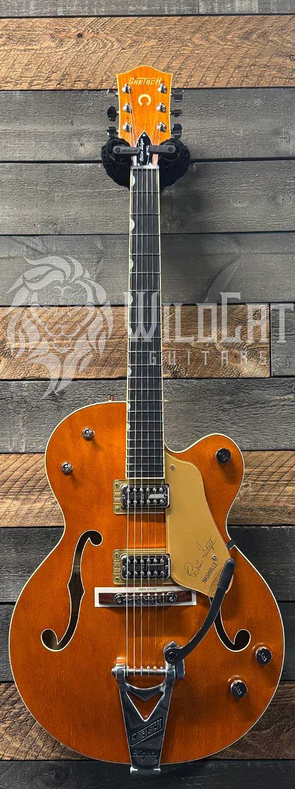Gretsch G6120-BSNV-SMK Brian Setzer Nashville ‘59 Smoke Orange JT25020518