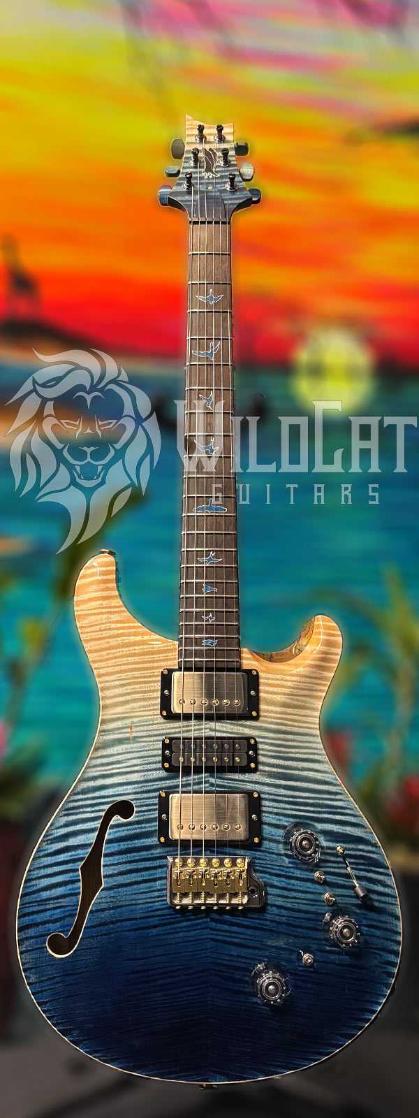 PRS Private Stock 11033 Special 22 Semi-hollow Piezo Iceberg Fade 0385563