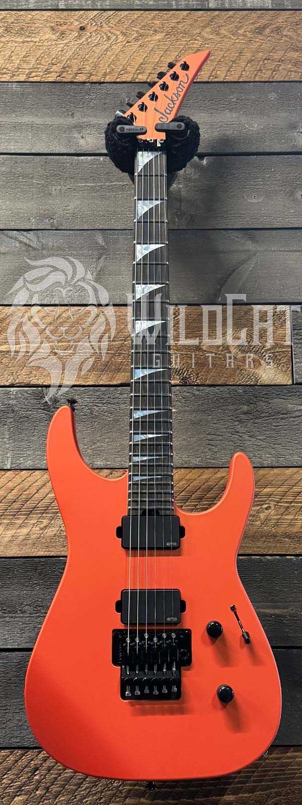 Jackson American Series Soloist SL2MG FRT Satin Lambo Orange JAS2303235