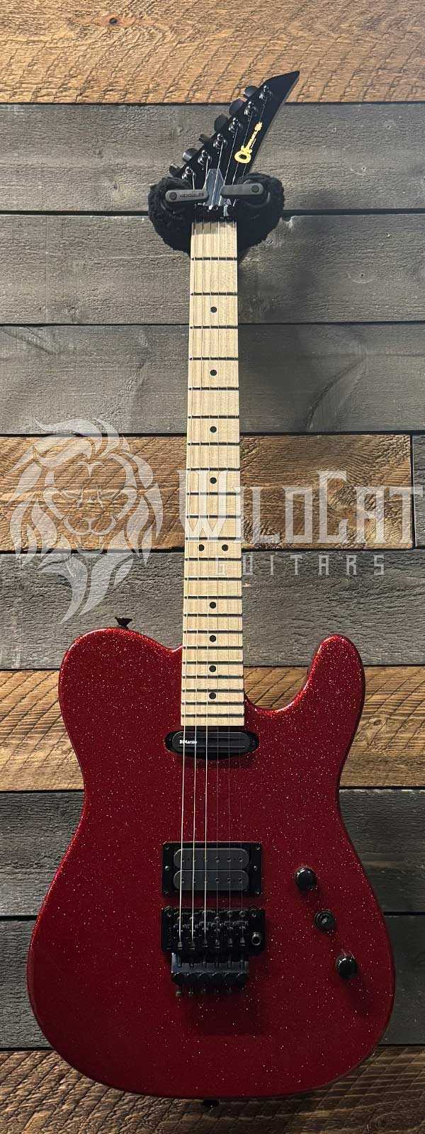 Charvel Custom Shop ST2 HS Floyd Rose Trem Red Sparkle C17816