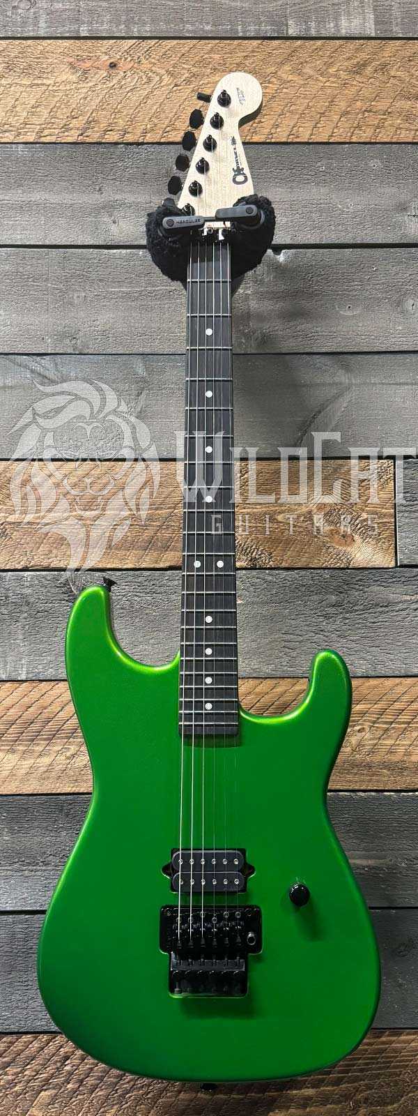 Charvel Custom Shop San Dimas 1H Floyd Rose Trem Lime Green Metallic C16776