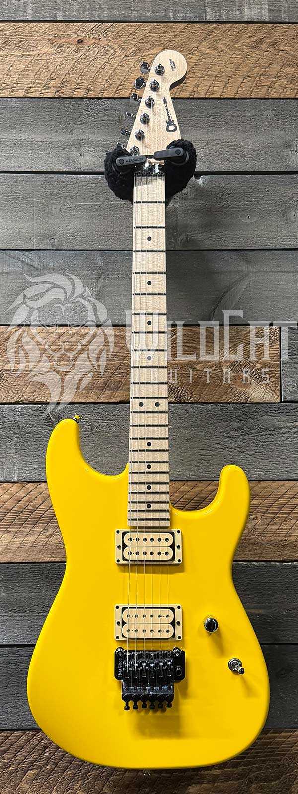 Charvel Custom Shop Red Dave Master Built SD2H FRT Graffiti Yellow RD0156