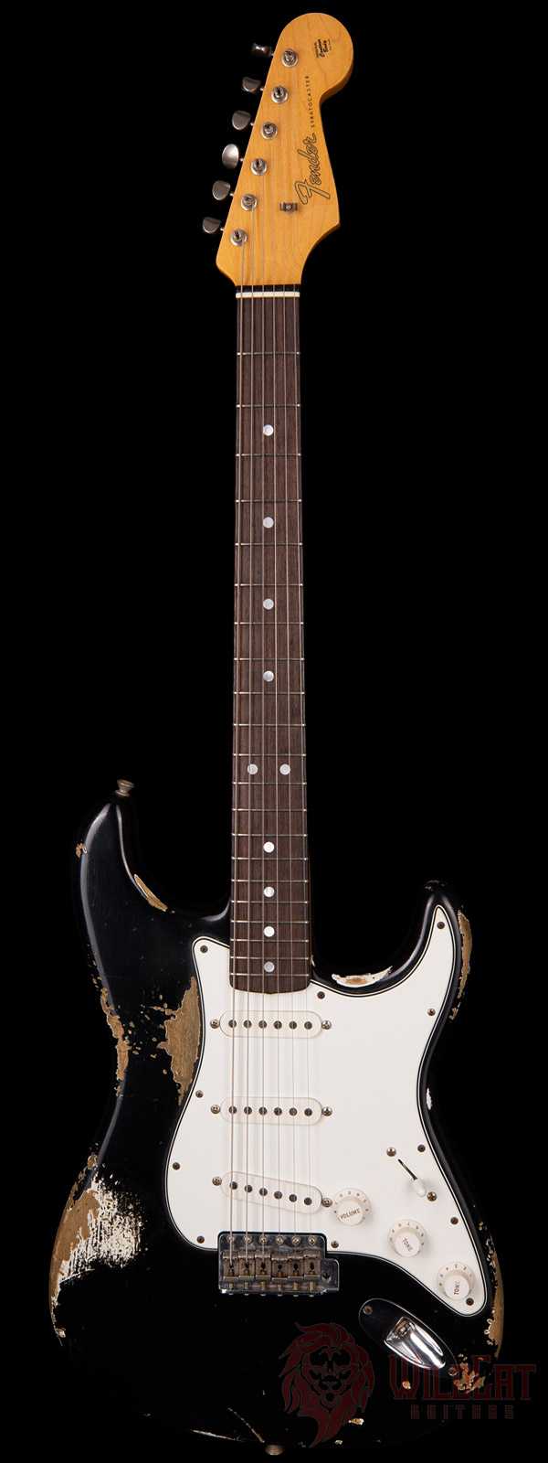 Fender Custom Shop Masterbuilt Greg Fessler 1964 Stratocaster Relic Black